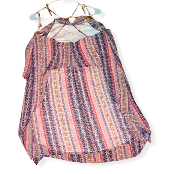 BCBGMaxAzria Boho Multicolored Mini Dress - Picture 6 of 8